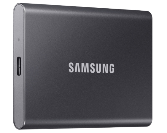 SAMSUNG  Portable T7 500GB sivi eksterni SSD MU-PC500T 