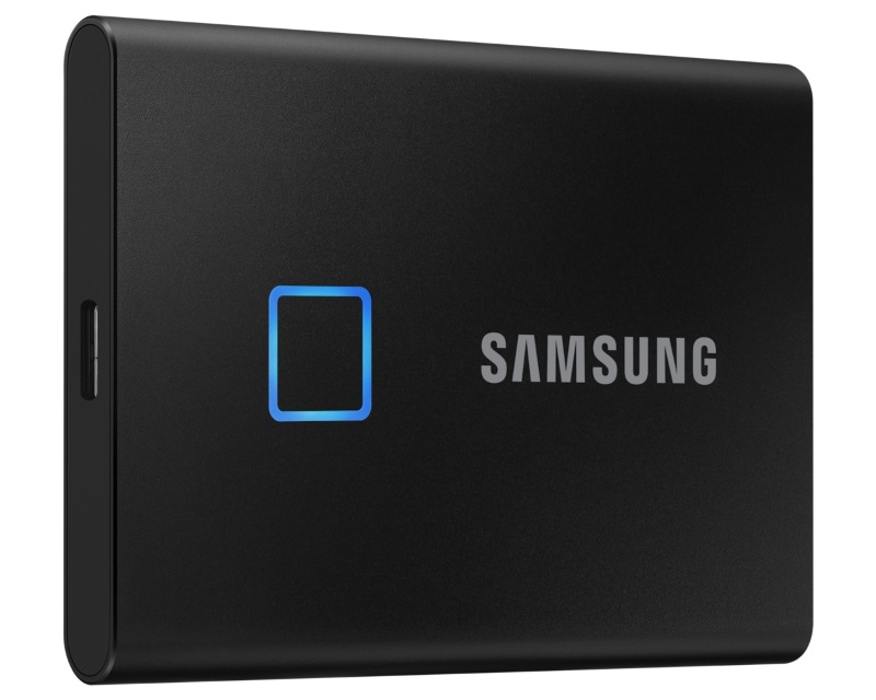Portable T7 Touch 2TB crni eksterni SSD MU-PC2T0K 