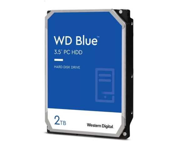 WD  2TB 3.5" SATA III 256MB 7.200rpm WD20EZBX Blue hard disk