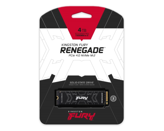 KINGSTON  4TB M.2 NVMe SFYRD/4000G SSD FURY Renegade 