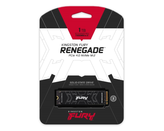 KINGSTON  1TB M.2 NVMe SFYRS/1000G SSD FURY Renegade 