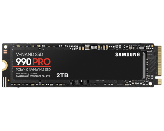 SAMSUNG  2TB M.2 NVMe MZ-V9P2T0BW 990 Pro Series SSD 