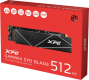 512GB M.2 PCIe Gen4x4 XPG GAMMIX S70 BLADE AGAMMIXS70B-512G-CS SSD 