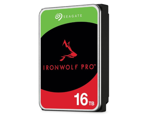 SEAGATE  16TB 3.5" SATA III 256MB 7200rpm ST16000NT001 IronWolf Pro hard disk