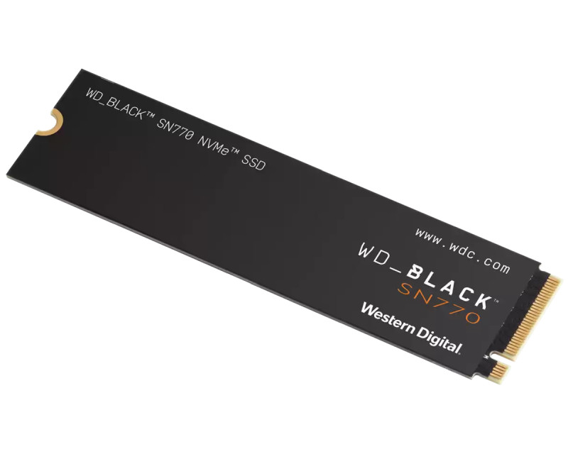 2TB M.2 NVMe Gen4 WDS200T3X0E SN770 Black 