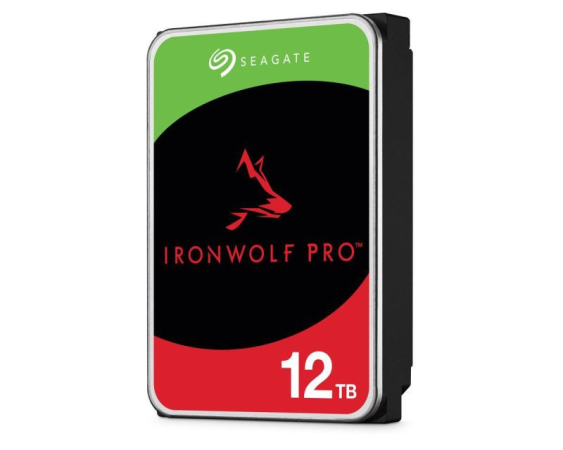 SEAGATE  12TB 3.5" SATA III 256MB 7200rpm ST12000NT001 IronWolf Pro hard disk
