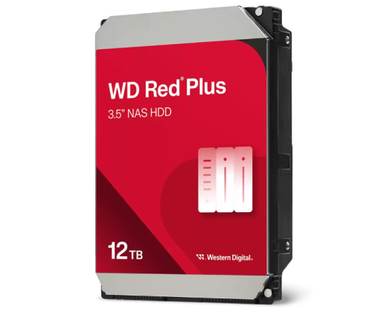 WD  12TB 3.5 inča SATA III 256MB 7200rpm WD120EFBX Red Plus hard disk