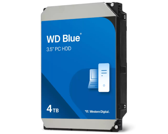 WD  4TB 3.5" SATA III 256MB 5400rpm WD40EZAX Blue hard disk