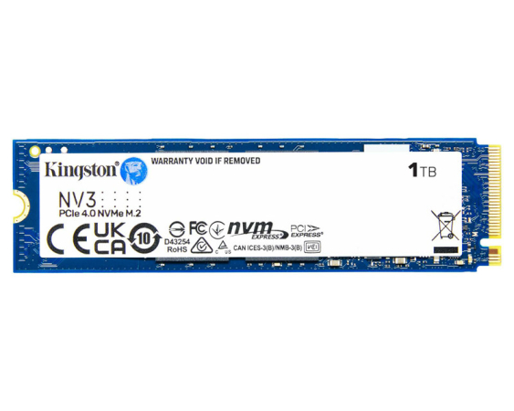 KINGSTON  1TB M.2 2280 NVMe SNV3S/1000G series NV3 SSD 
