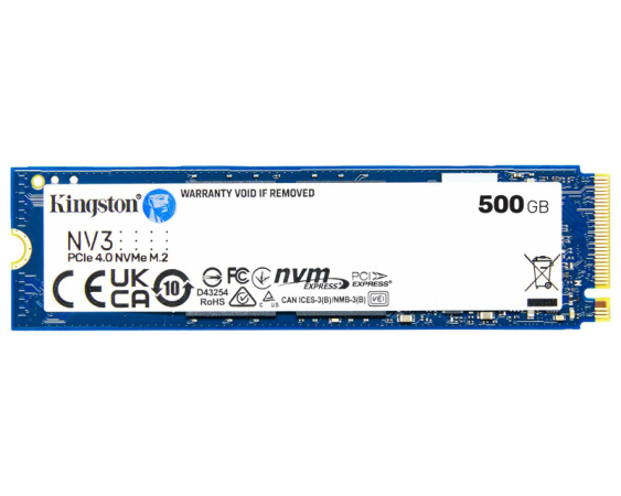 KINGSTON  500GB M.2 2280 NVMe SNV3S/500G series NV3 SSD 