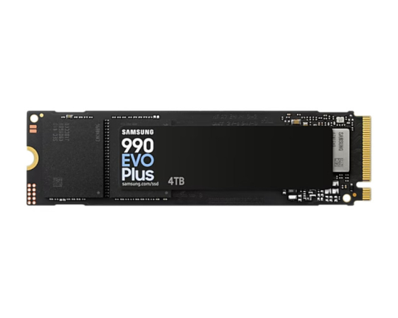 SAMSUNG  4TB M.2 NVMe MZ-V9S4T0BW 990 EVO Plus Series SSD 