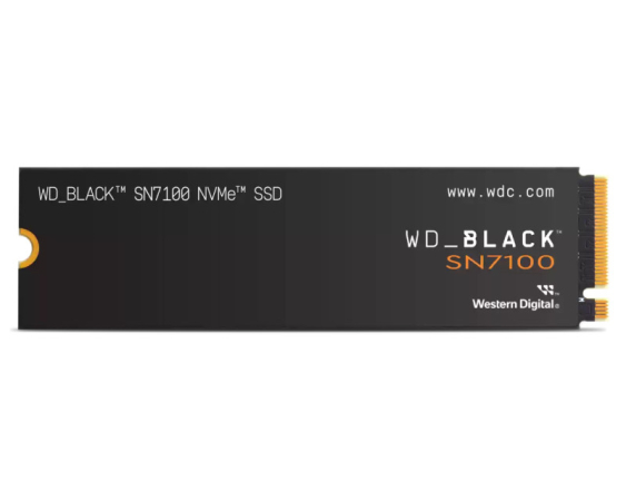 WD  1TB M.2 NVMe Gen4 WDS100T4X0E SN7100 Black SSD 