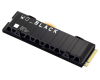 4TB M.2 NVMe SSD Gen4 WDS400T2XHE SN850X Black + Heatsink