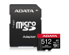 Memorijska kartica UHS-I U3 MicroSDXC 512GB V30S class 10 + adapter AUSDX512GUI3V30SHA2-RA1 