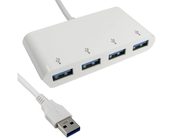 E-GREEN  USB 3.0 HUB 4port beli 