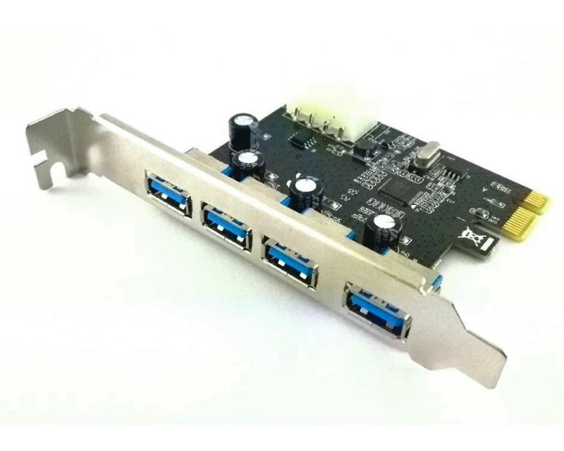 PCI-Express kontroler 4-port USB 3.0 