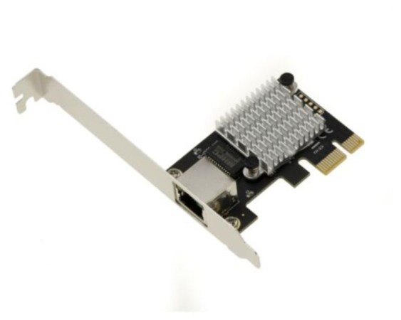 E-GREEN  PCI-Express kontroler 4-port 2.5 Gigabit Ethernet (Intel I225) 