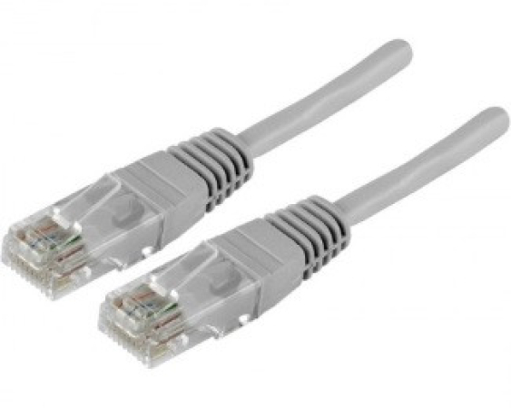 E-GREEN Kabl UTP patch Cat6 5m sivi 