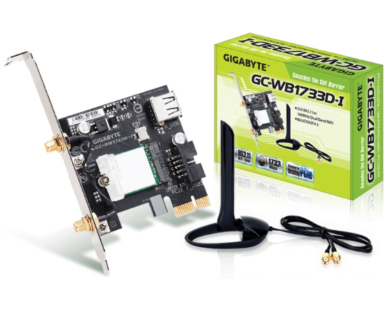 GIGABYTE  GC-WB1733D-I rev. 1.0 bluetooth + wireless card mrežna karta 