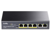 FS1006P PoE+ 6port switch