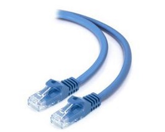 Kabl UTP patch Cat6 0.3m plavi 