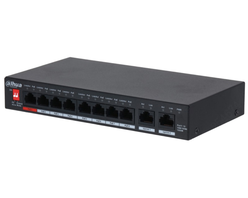PFS3010-8GT-96-V2 8port Ethernet PoE switch 