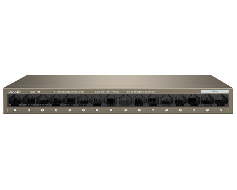 TEG1016M 16-Port Gigabit Ethernet Switch 