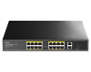 FS1018PS1 16-Port 10/100M PoE+ Switch with 1 Combo SFP Port