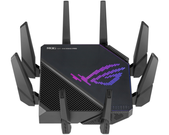 ASUS  ROG Rapture GT-AX11000 PRO Tri-Band WiFi 6 gaming router 