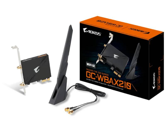 GIGABYTE  GC-WBAX210 rev. 1.0 bluetooth + wireless card mrežna karta 