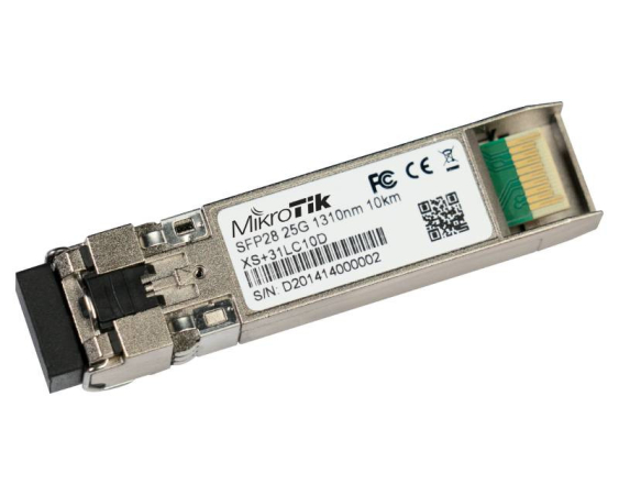 MIKROTIK (XS+31LC10D) SFP primopredajni modul 1/10/25G 10km 1310nm 