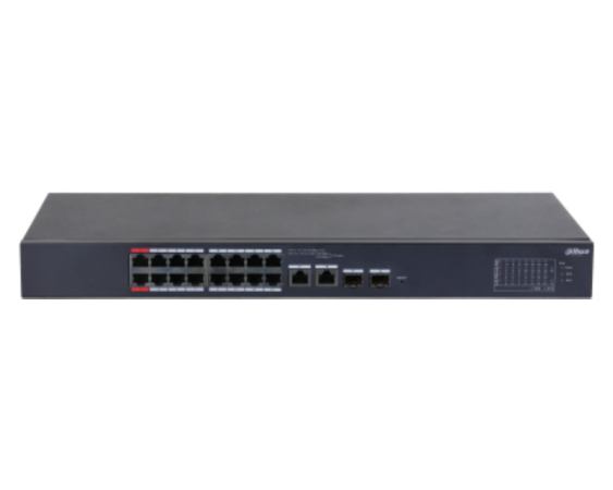 DAHUA  CS4218-16ET-135 18-Port Cloud Managed Desktop Switch with 16-Port PoE 