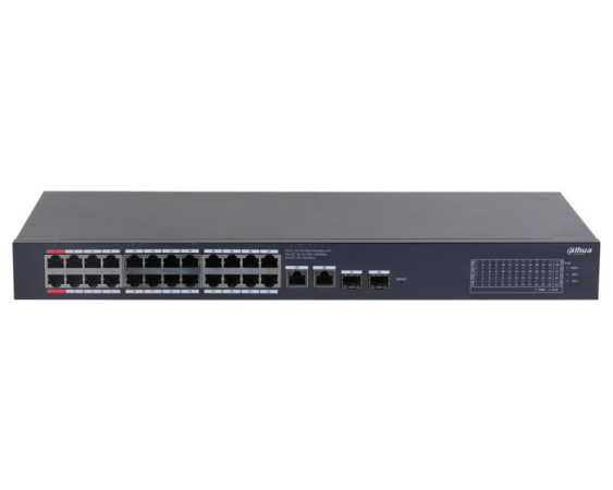 DAHUA  CS4228-24GT-375 28-Port Cloud Managed Desktop Gigabit Switch with 24-Port PoE 