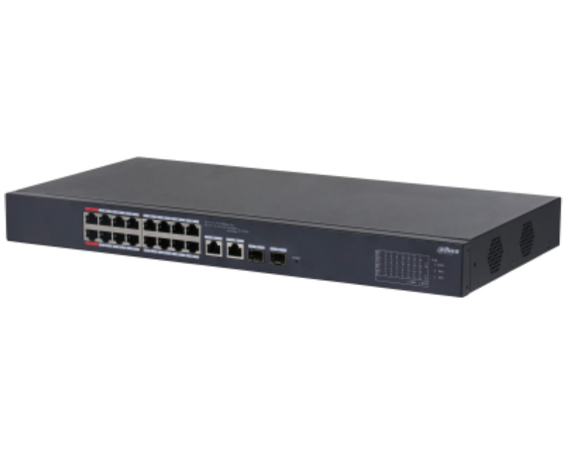 CS4218-16ET-240 18-Port Cloud Managed Desktop Switch with 16-Port PoE