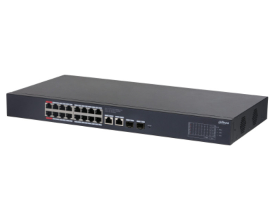 DAHUA  CS4220-16GT-135 20-Port Cloud Managed Desktop Gigabit Switch with 16-Port PoE 