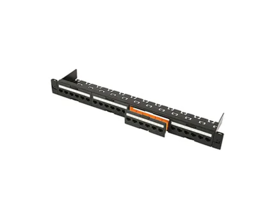 MAXPRO LINE  Pec panel 19 inča, Cat.6a, UTP, 24xRJ45, LSA, 1U 