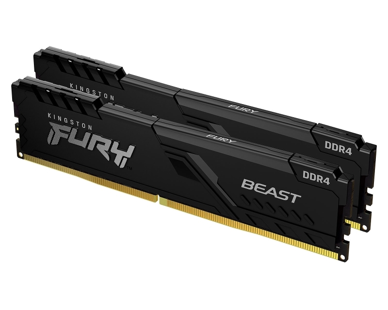 DIMM DDR4 64GB (2x32GB kit) 3200MT/s KF432C16BBK2/64 Fury Beast Black 