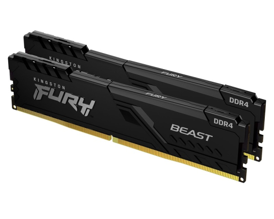 KINGSTON  DIMM DDR4 64GB (2x32GB kit) 3600MT/s KF436C18BBK2/64 Fury Beast Black 