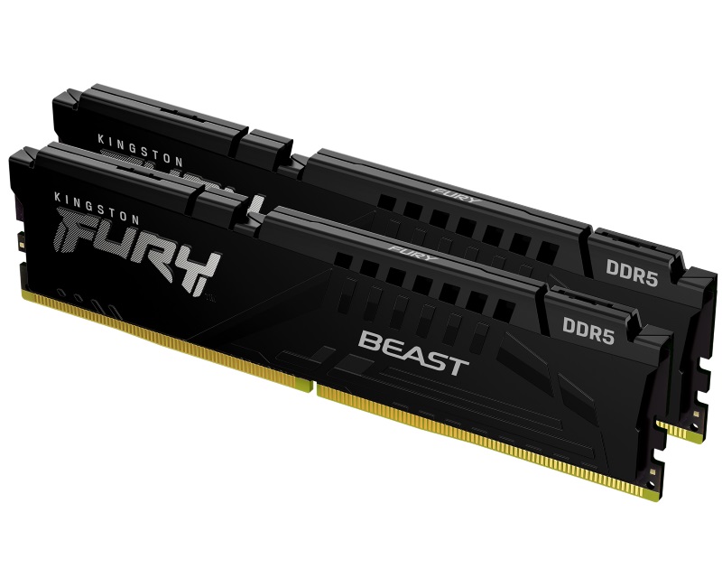 DIMM DDR5 64GB (2x32GB kit) 5200MT/s KF552C40BBK2-64 Fury Beast black XMP 