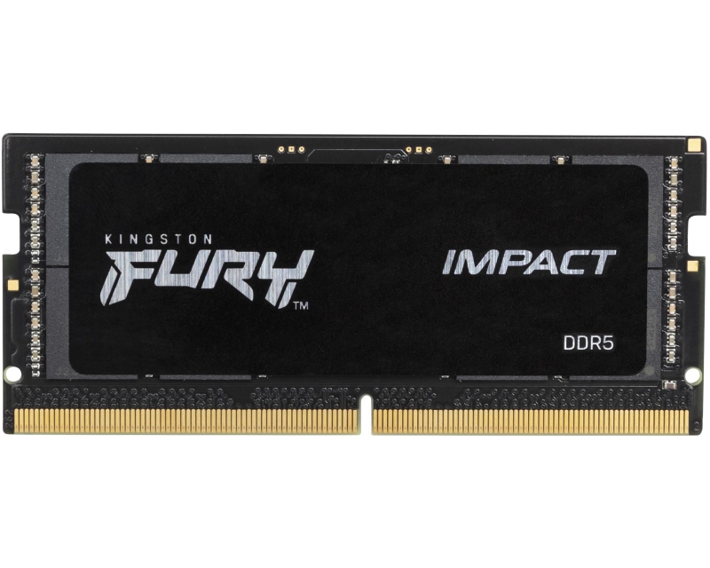 SODIMM DDR5 16GB 4800MT/s KF548S38IB-16 Fury Impact black