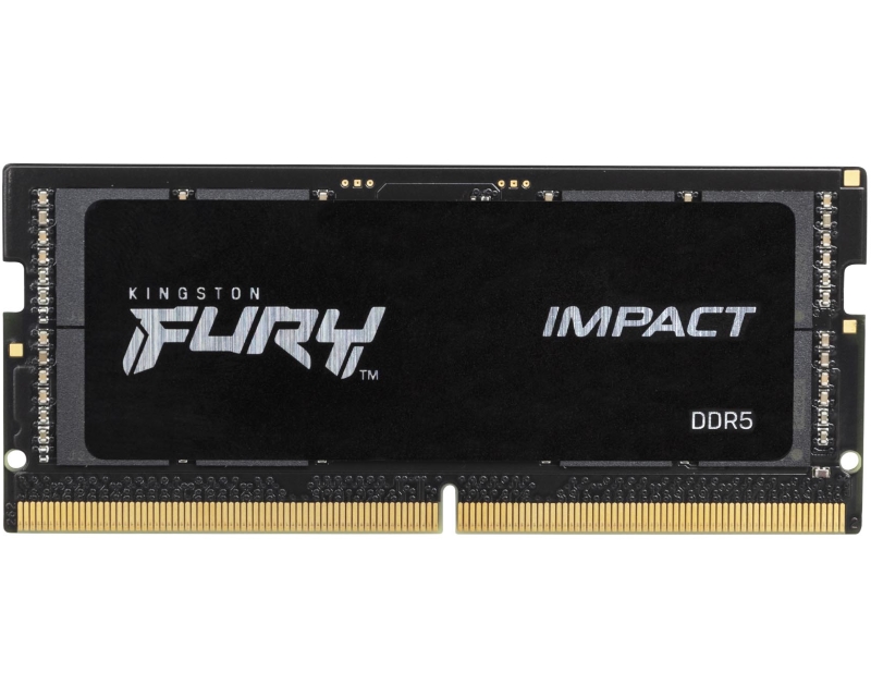 SODIMM DDR5 16GB 4800MT/s KF548S38IB-16 Fury Impact black 