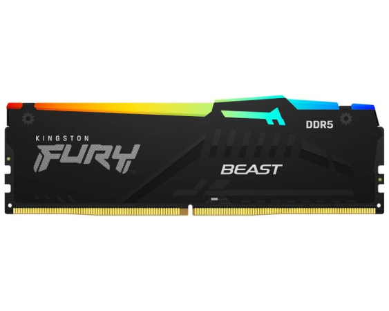 KINGSTON DIMM DDR5 32GB 5200MT/sKF552C36BBEA-32 Fury Beast RGB EXPO