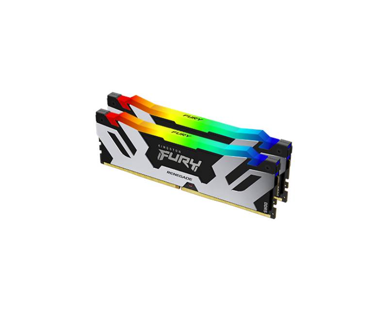 DIMM DDR5 64GB (2x32GB kit) 6000MT/s KF560C32RSAK2-64 FURY Renegade Silver RGB 