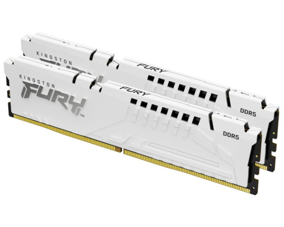 KINGSTON  DIMM DDR5 64GB (2x32GB kit) 6000MT/s KF560C36BWEK2-64 FURY Beast White EXPO 