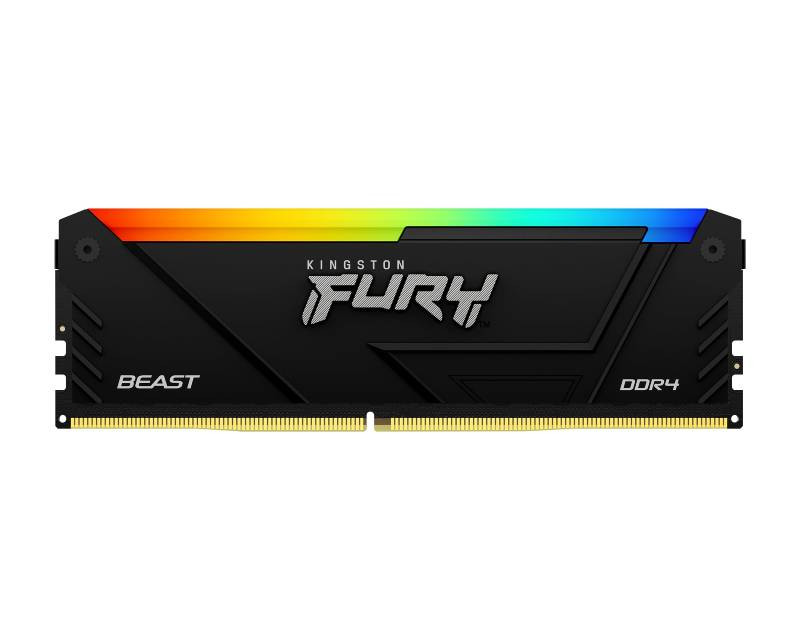 DIMM DDR4 16GB (2x8GB kit) 3600MT/s KF436C17BB2AK2/16 Fury Beast RGB Black XMP 