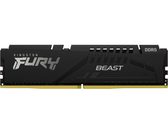 KINGSTON  DIMM DDR5 16GB 6400MT/s KF564C32BBE-16 FURY Beast Black EXPO 