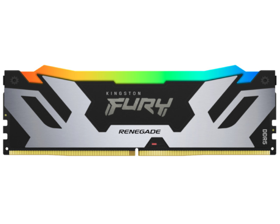 KINGSTON  DIMM DDR5 48GB 6000MT/s KF560C32RSA-48 FURY Renegade Silver/Black RGB XMP 