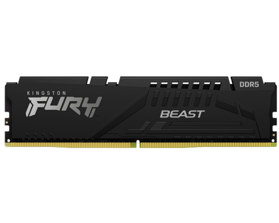 KINGSTON  DIMM DDR5 16GB 6400MT/s KF564C32BB-16 FURY Beast Black XMP 