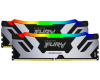 DIMM DDR5 48GB (2x24GB kit) 7200MT/s KF572C38RSAK2-48 FURY Renegade Silver RGB XMP 