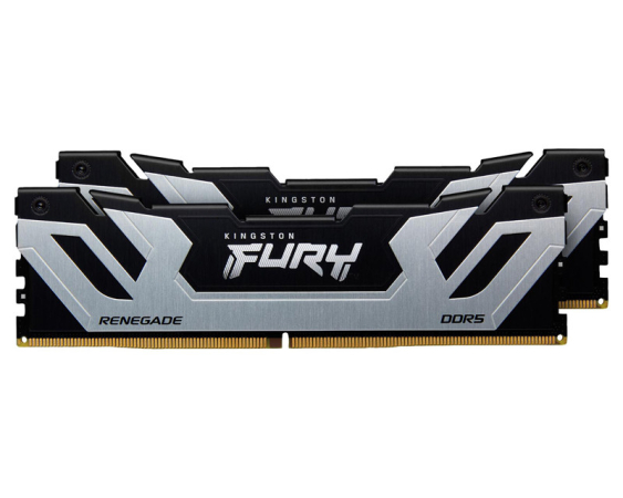 KINGSTON  CUDIMM DDR5 48GB (2x24GB kit) 8400MT/s KF584CU40RSK2-48 FURY Renegade Silver XMP 